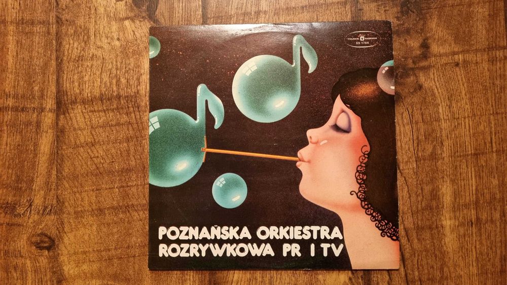 Płyta winylowa Poznańskiej Orkiestry Rozrywkowej PR i TV