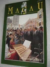 Revista "Macau" com António Guterres na Capa de 1998
