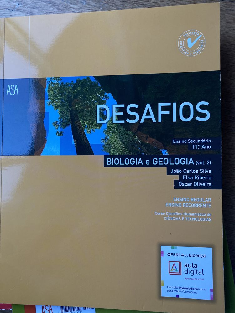 Manuais Biologia e Geologia 11°ano