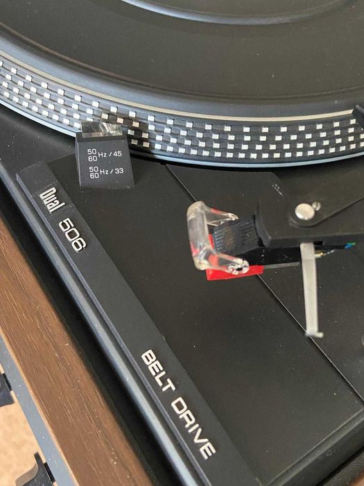 Gira Discos DUAL 506, Qualidade Alemã em bom estado