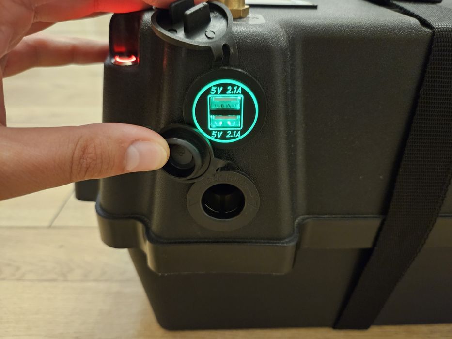 Akumulator wędkarski magazyn energii LiFePO 12,8V 210Ah DUŻA POJEMNOŚĆ
