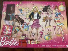 Barbie lalka + akcesoria kalendarz mattel