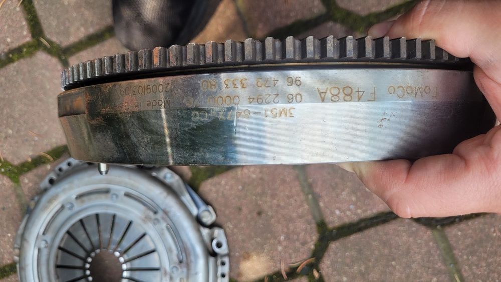 Dwumas sprzęgło komplet dwumasa 1.6d tdci volvo v50 s40 v70 focus ii