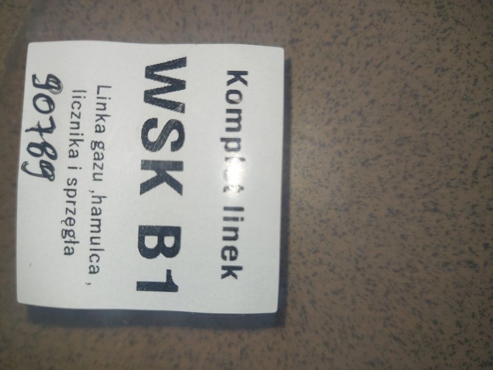 Zestaw kpl linki biale wsk 125 m06-b1 dwuramowka pl