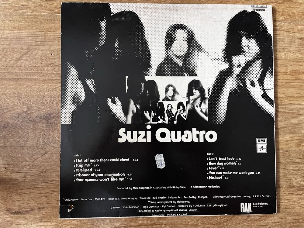 Płyty winylowe Suzi Quatro Your Mamma Won’t Like Me.