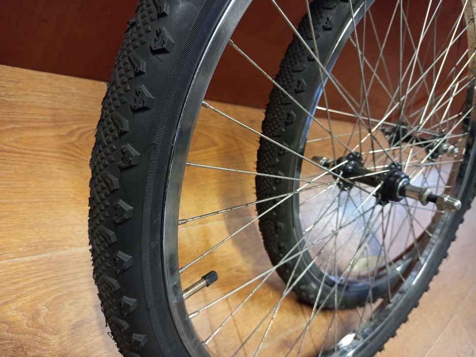 Koła przód + tył 26 cali + opony i dętki stan bardzo dobry