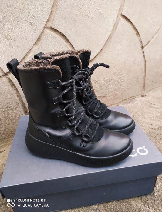 Ecco 32 ботинки на дівчинку зимові чоботи сапоги черевики взуття ессо