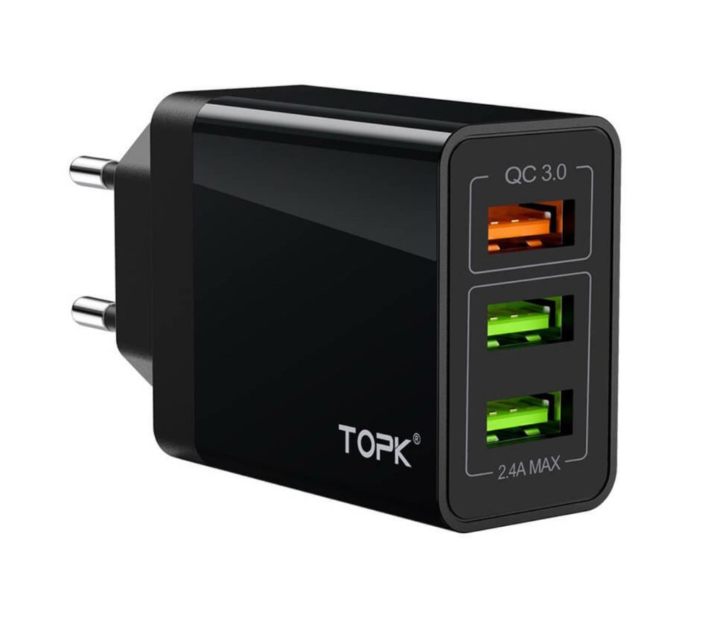Мережевий зарядний пристрій TOPK B348Q 30W