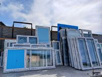 Двері вікна металопластикові Склади з вікнами БУ не має
