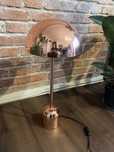 Lampa stołowa biurkowa miedź miedziana