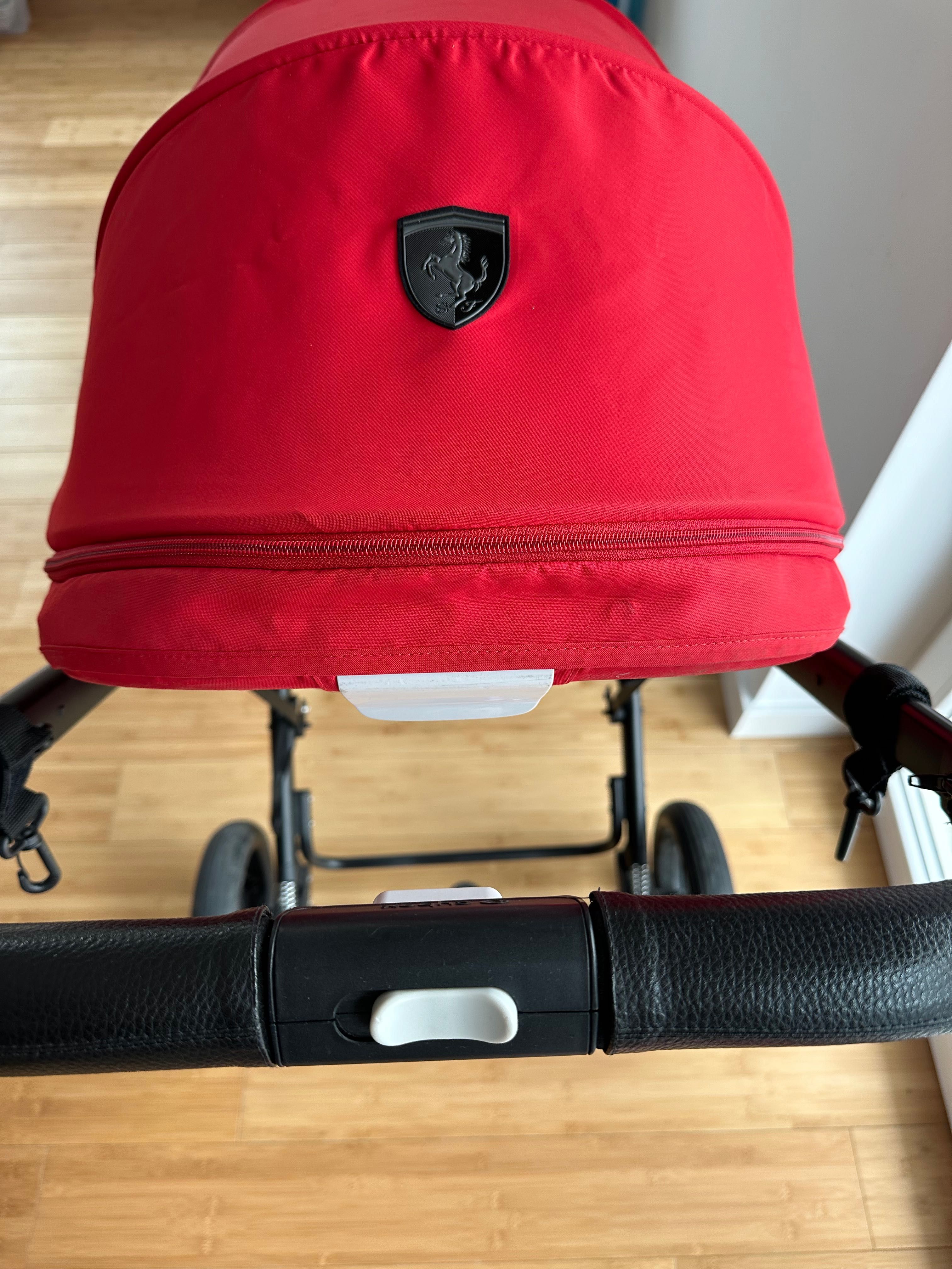 Wózek spacerówka Cybex Scuderia Ferrari Lux Czerwony - Limitowana Edy