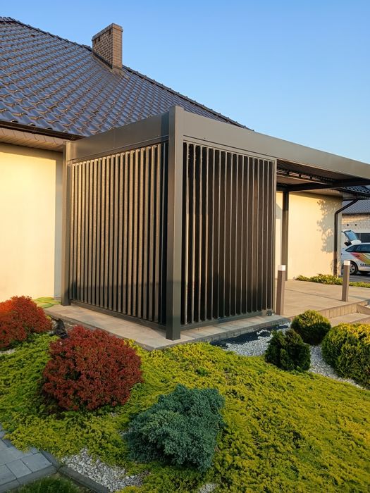 pergola carport altana wiata zadaszenie ogrod zaluzja system aluminium