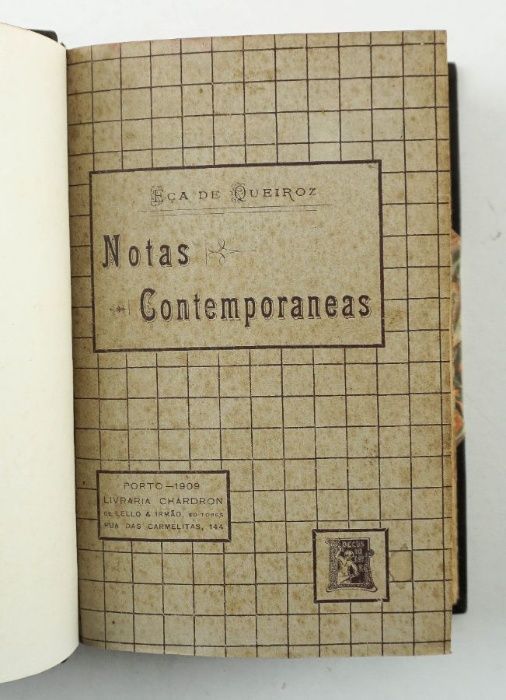 Notas Contemporâneas por Eça de Queiroz - 1909