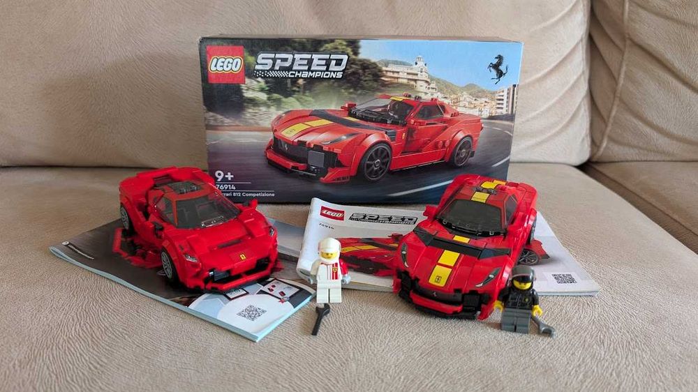 Lego Speed Champions 76895 Ferrari F8 e 76914 Ferrari 812