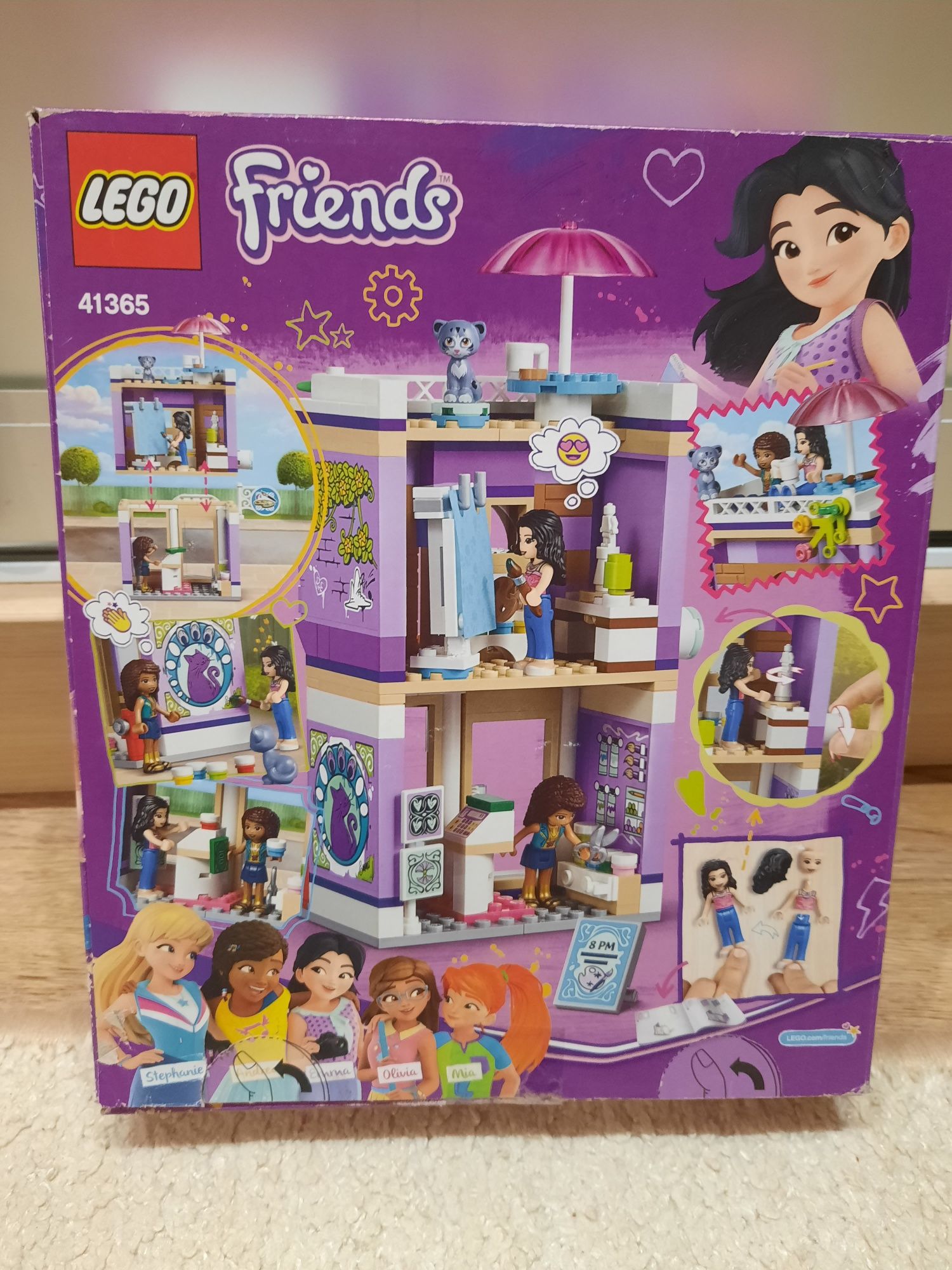 Конструктор Lego Friends 41365 "Художественная студия Эммы"