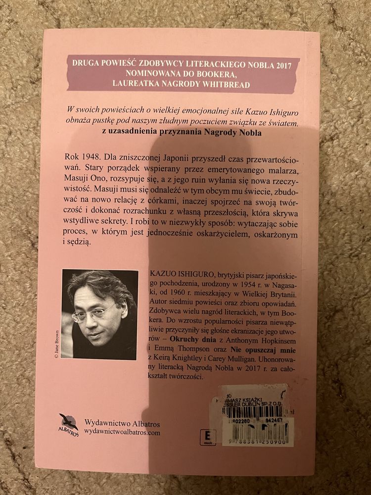 Kazuo Ishiguro- Malarz świata ułudy