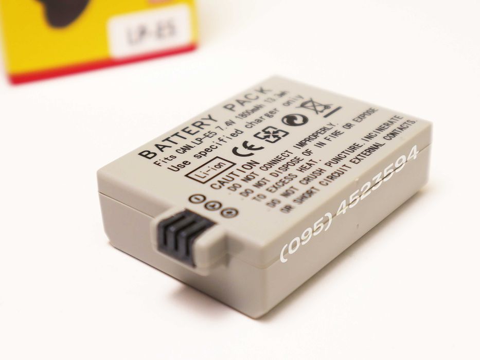 Акумулятор для Canon LP-E5 1800mA батарея аккумулятор