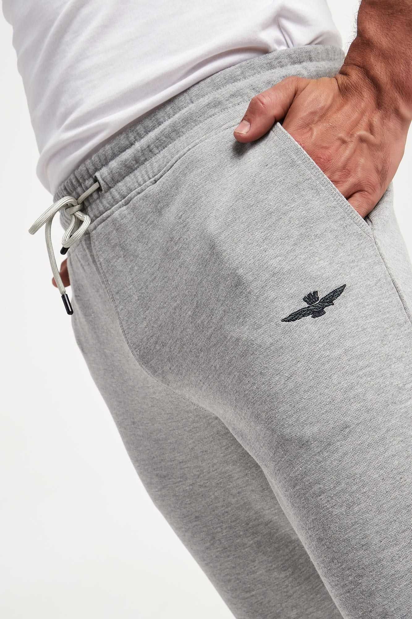 Aeronautica Militare Spodnie dresowe 231PF873F488 szare