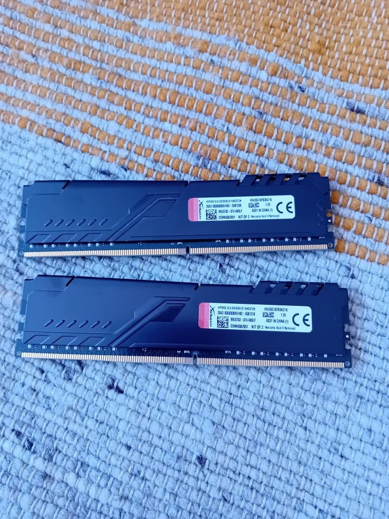 RAM hyperx DDR4 fury 16 GB