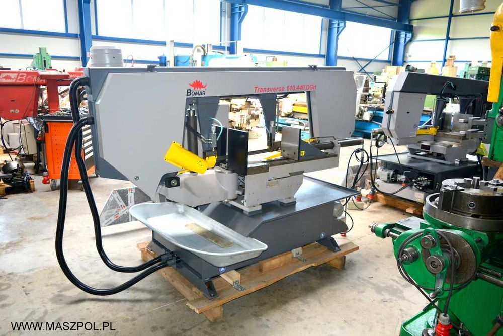 Przecinarka taśmowa BOMAR Transverse 610.440 DGH NOWA NIEUŻYWANA .FILM