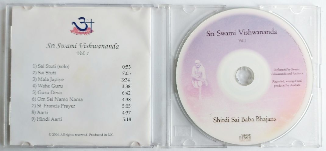 Kolęd Sri Swami Vishwananda Sri Shirdi Sai Baba Bhajans 2004r