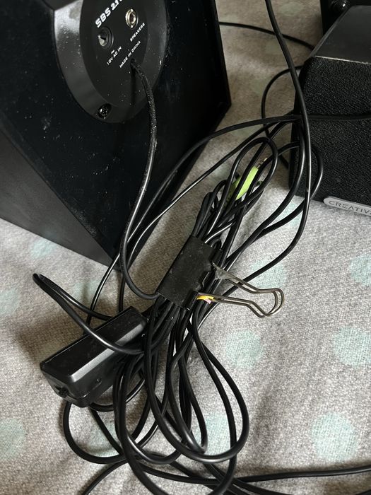 Музикальні колонки creative сабвуфер акустичні системи