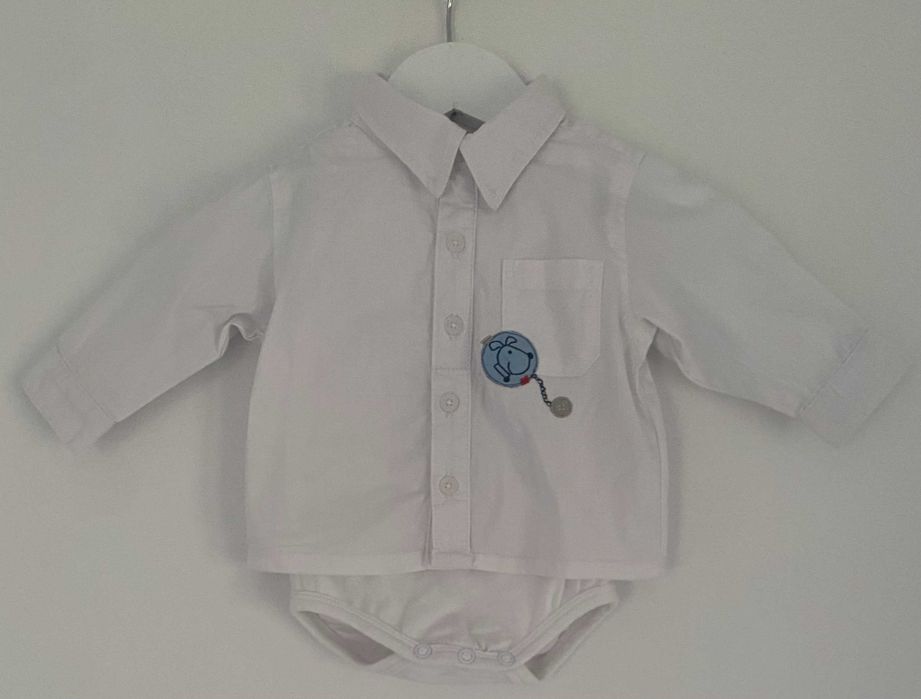 Name It body na ok. 50-56 cm, 0-1m b. db. - stan dla małego eleganta