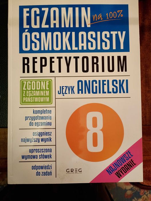 Język angielski. Egzamin ósmoklasisty. Repetytorium