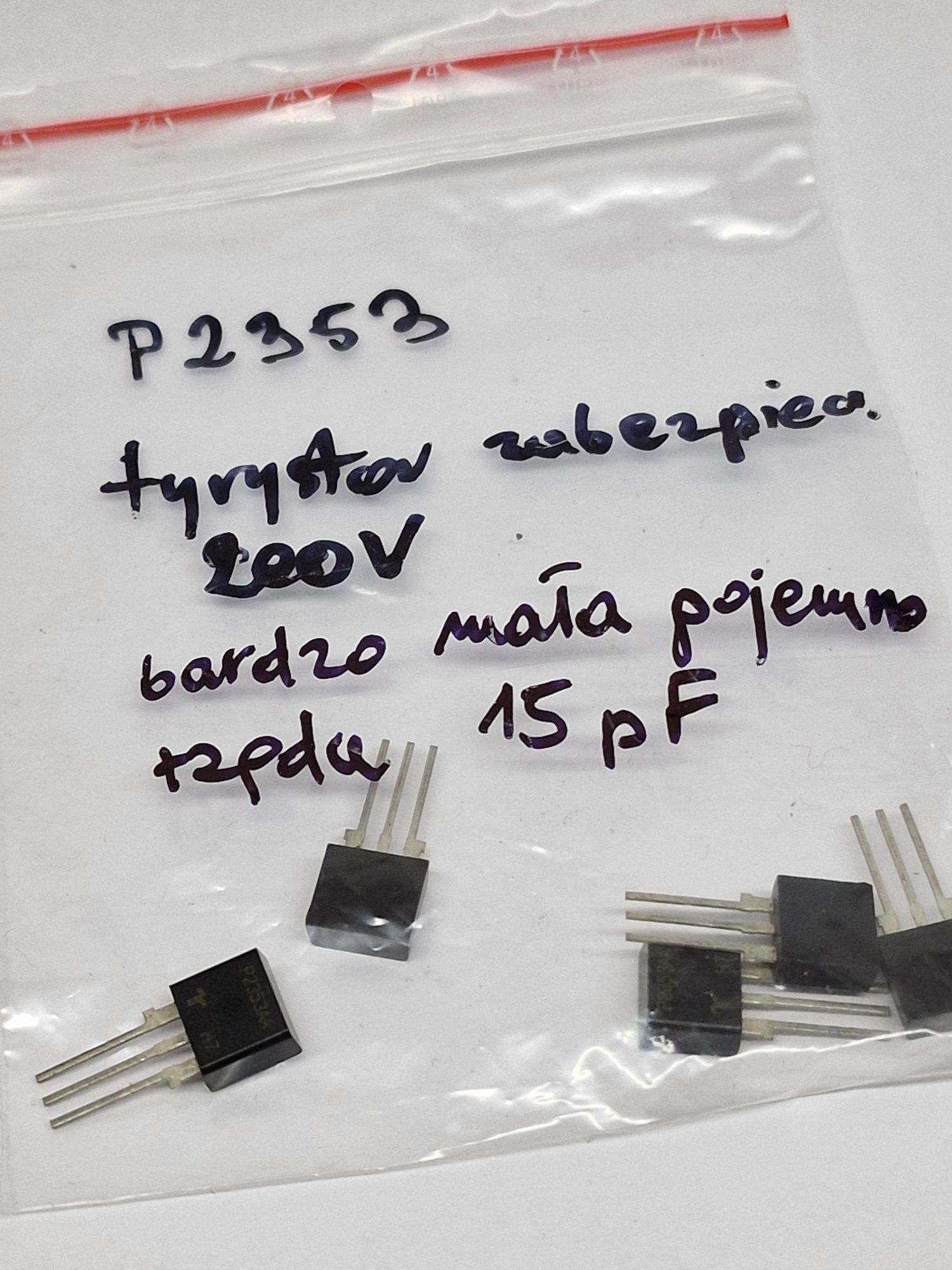 Tyrystor P2353  15pF 200V