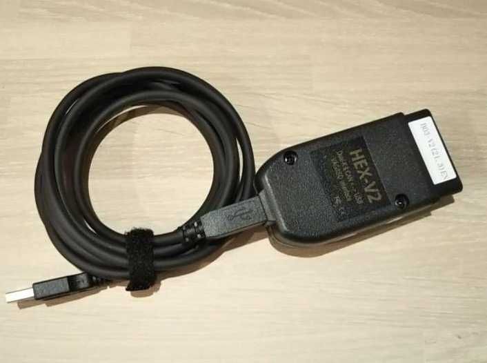 Диагностический сканер vcds hex v22.3 кабель vag com