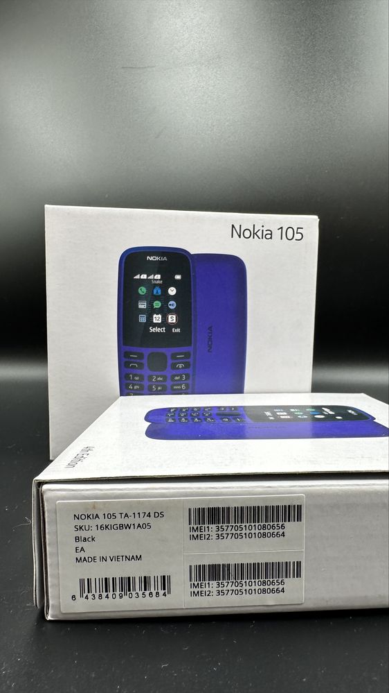 Nowa Nokia 105 Black Dual Sim