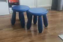 Stołek dziecięcy taboret ikea x2