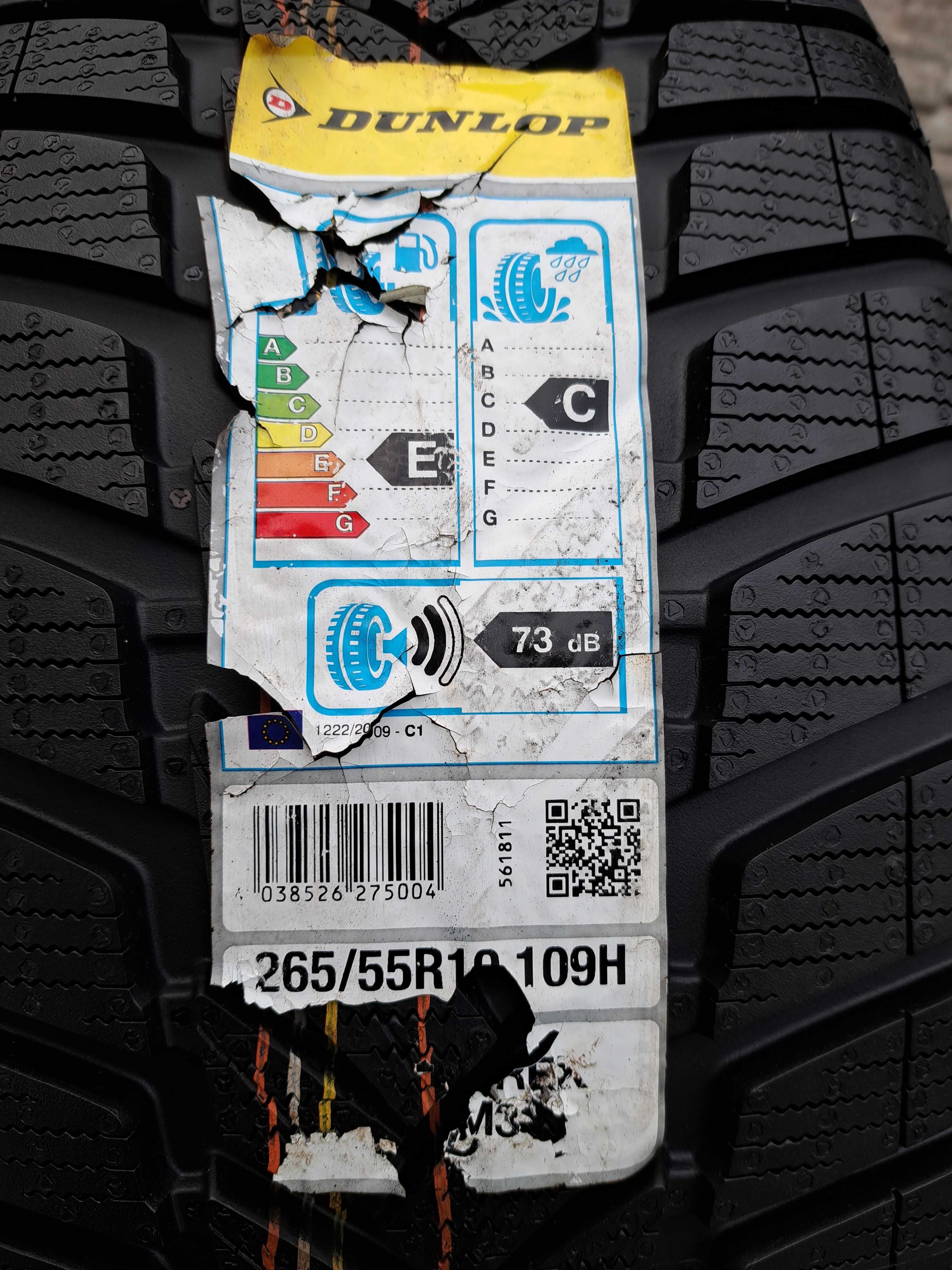 Opona NOWA zimowa 265/55 R19 Dunlop Grandtrek WT M3 Montaż gratis ! !