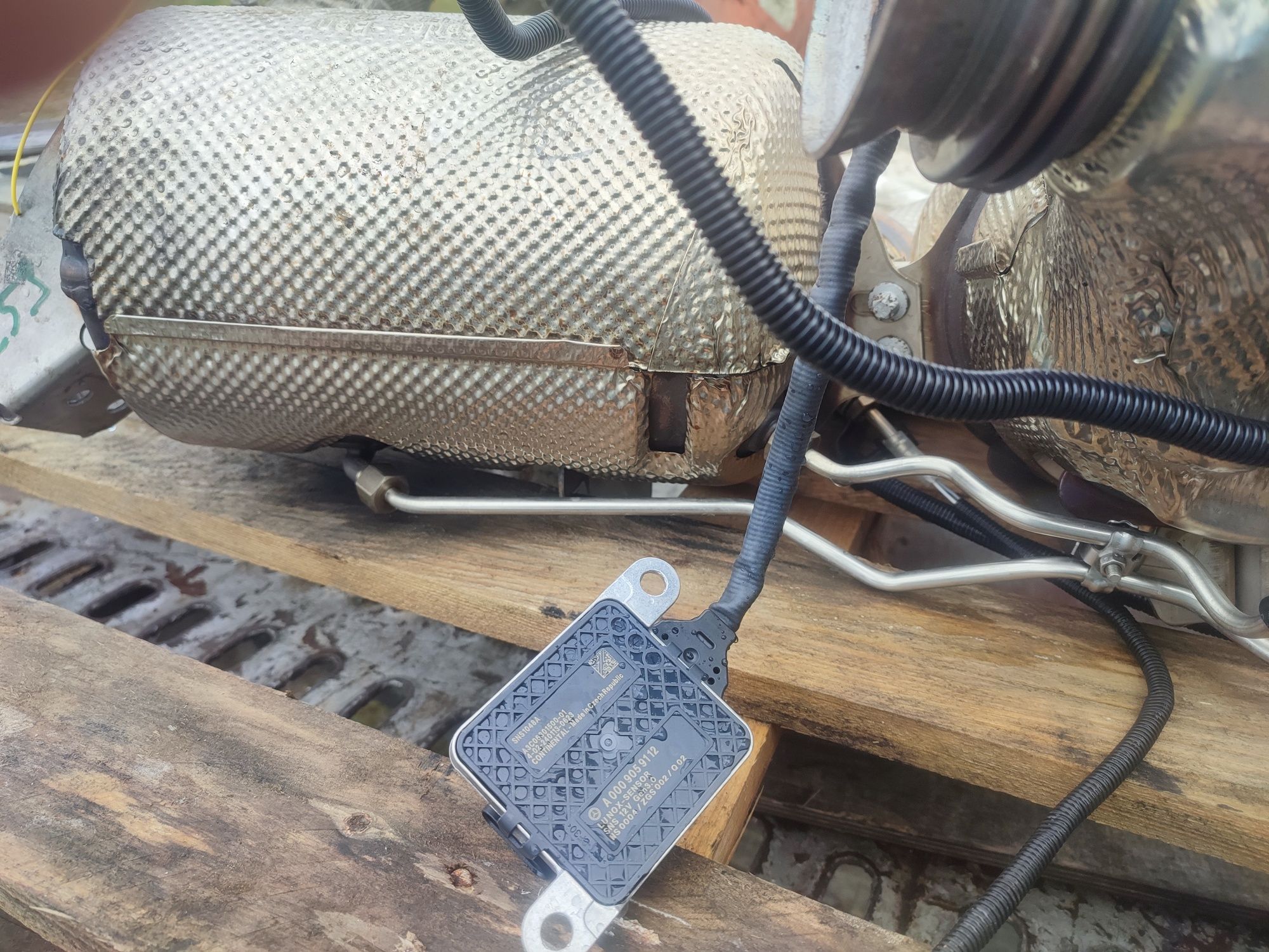 Komplet dpf katalizator Mercedes sprinter a907 kt6071 czujniki