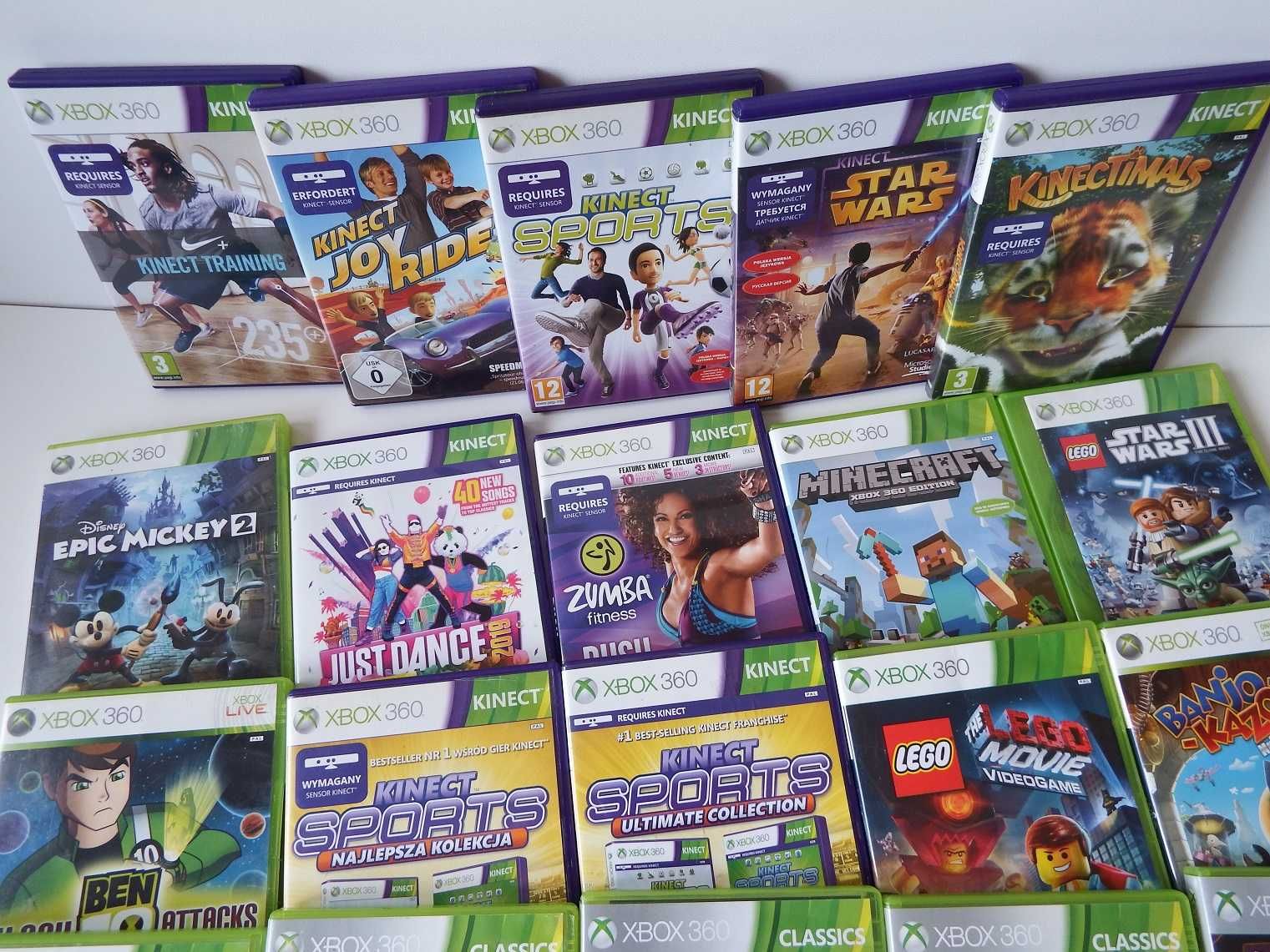 XBOX 360 LEGO STAR WARS 3 gry dla dzieci oraz na KINECT XBOX 360
