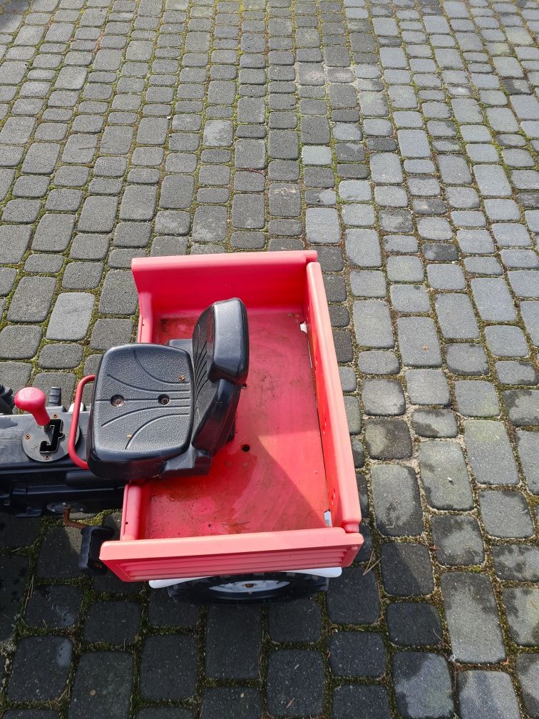 Samochód na pedały ( Unimog) traktor Duży ( biegi)