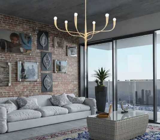 Hudson Valley Lighting Group. NOVO - Lustre LABRA 9606-VGL-CE