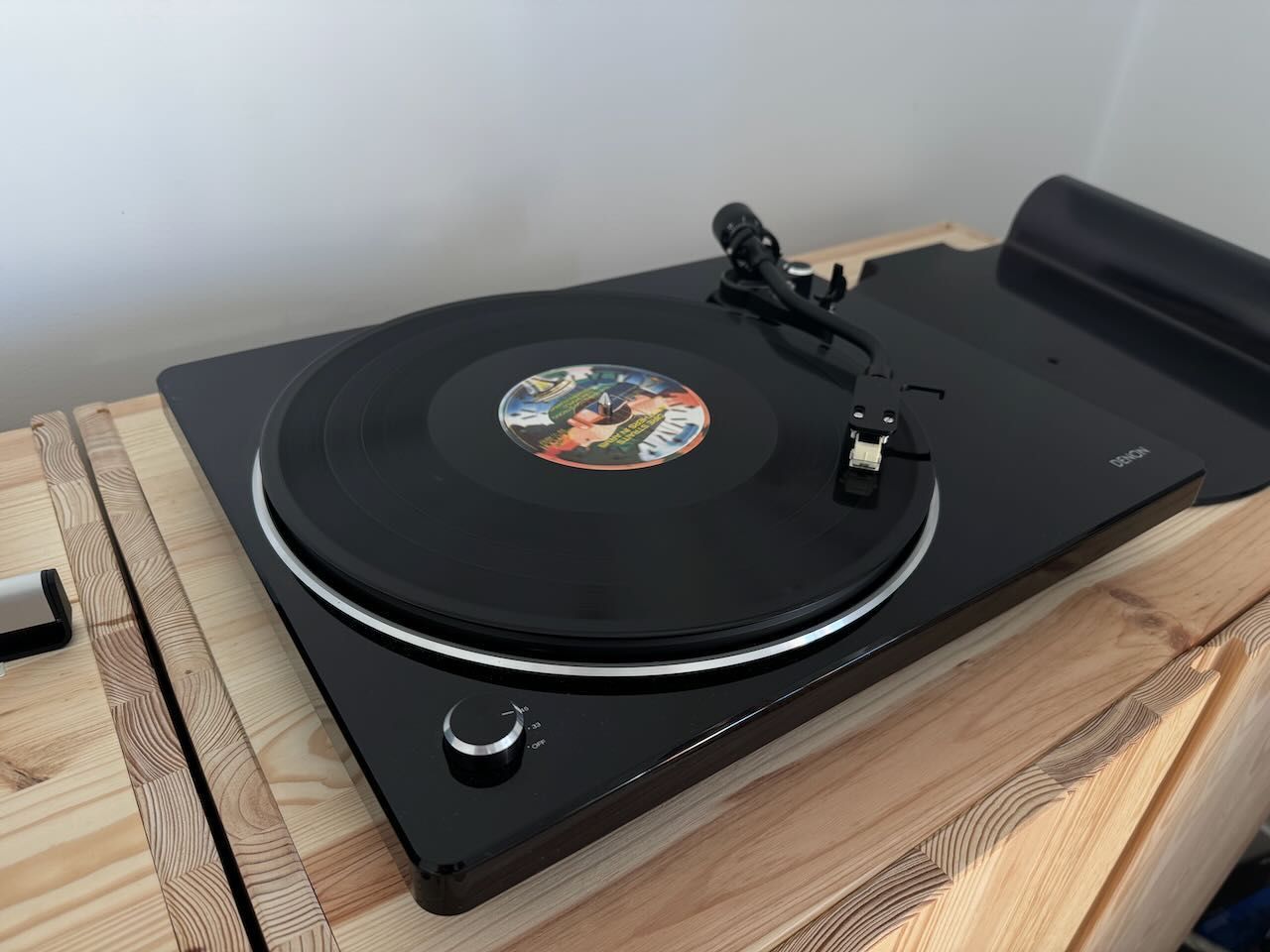 Gramofon DENON DP400 Czarny komplet jak ze sklepu