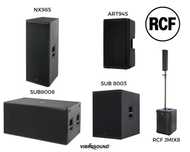 Aluguer de sistema de som/luz e equipamentos audiovisuais