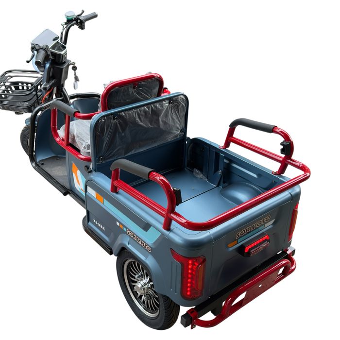 ‼️Электротрайк 2000W-72V-28Ah шини 10"