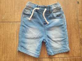 Krótkie spodenki jeans 86