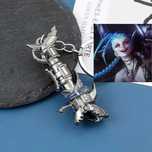 Brelok wyrzutnia rakiet Jinx  League of Legends  MEGA szczegóły arcane