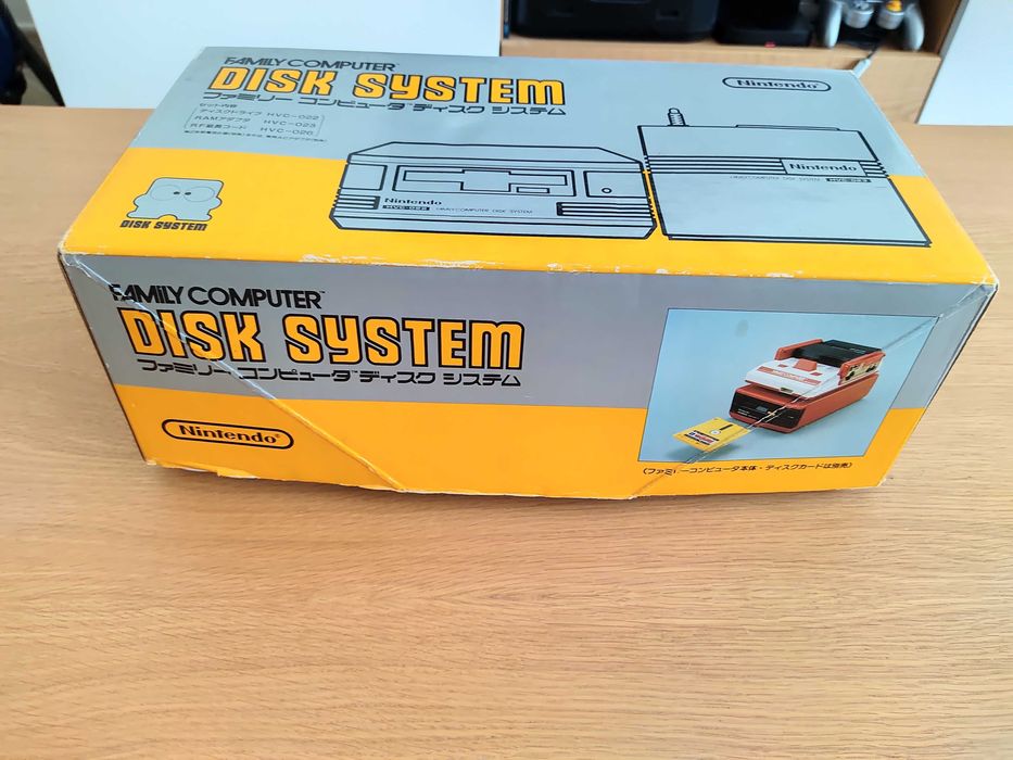Famicom Disk System FDS completo com caixa