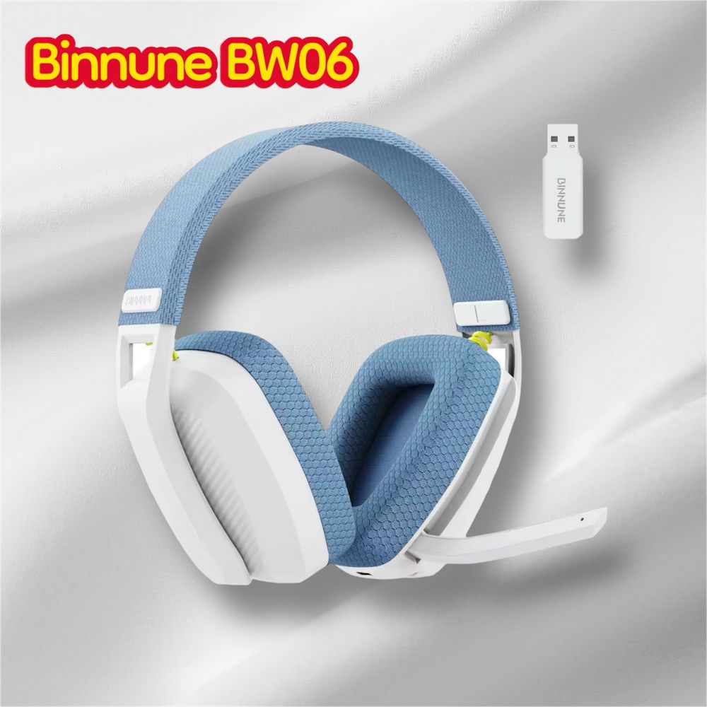 Ігрові Бездротові Навушники BINNUNE 2,4 ГГц bw06 з мікрофоном