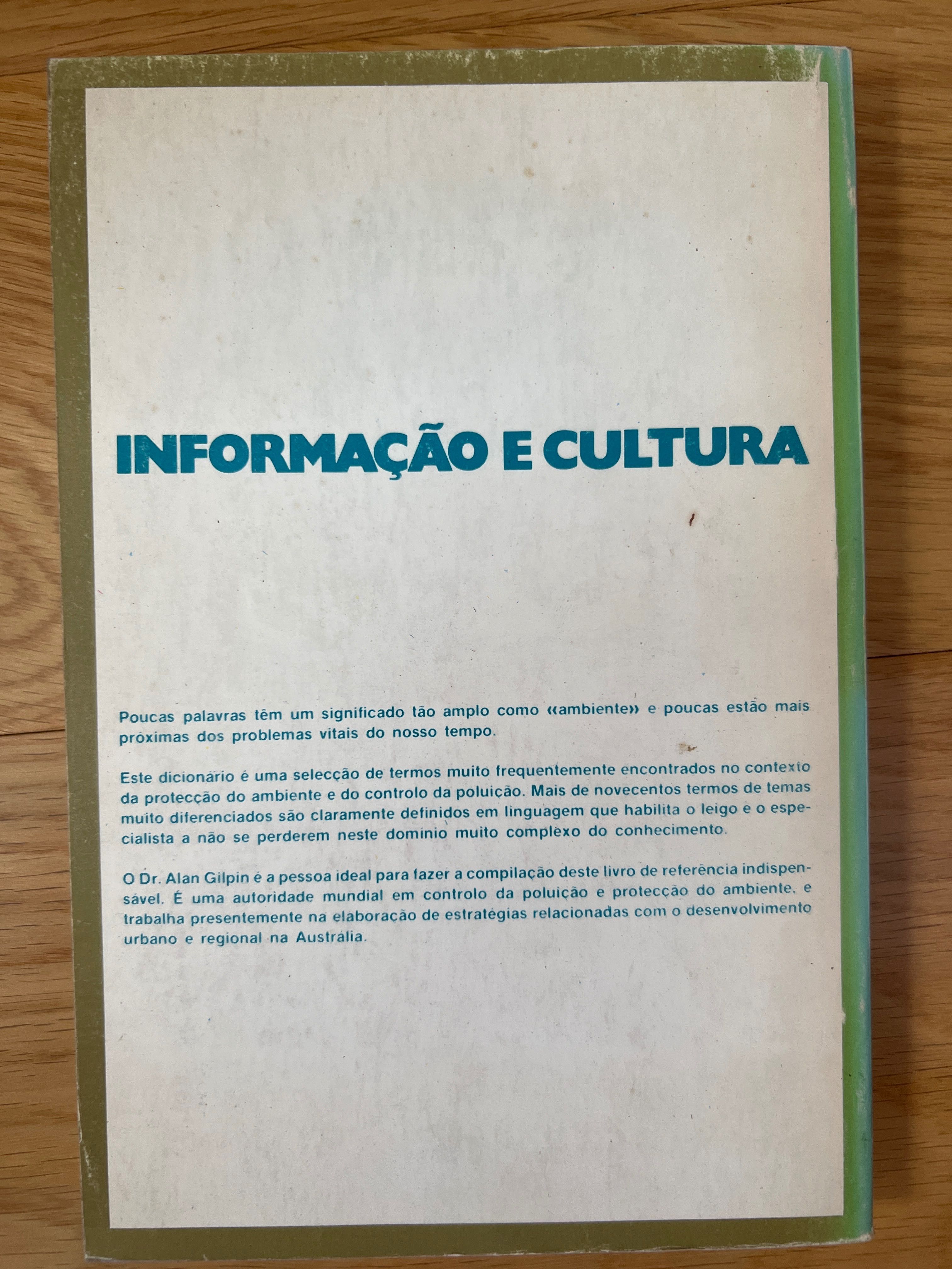 Dicionário de termos do ambiente