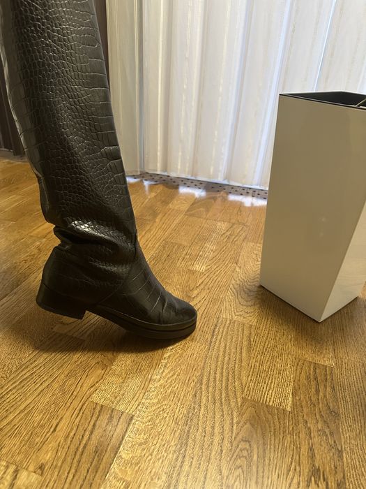 Чоботи  шкіряні жіночі євро зима.