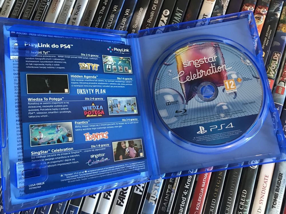 Singstar celebration pl gra na ps4 gry playstation playlink just sing