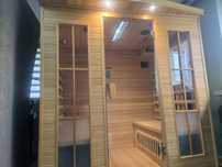 Sauna infrared , promienniki kwarcowe, jak nowa 6 osobowa