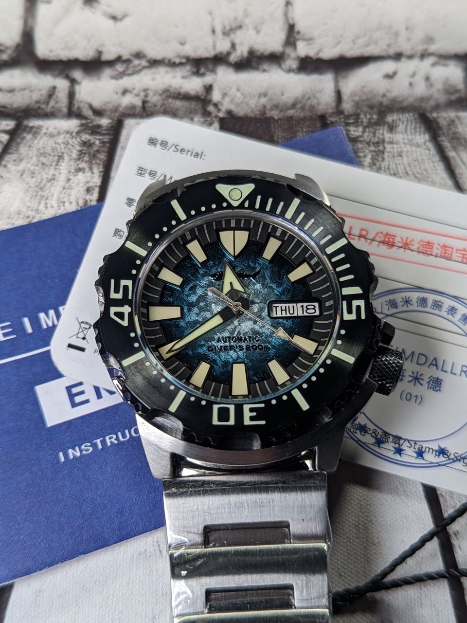 HEIMDALLR Seiko nh36 Monster