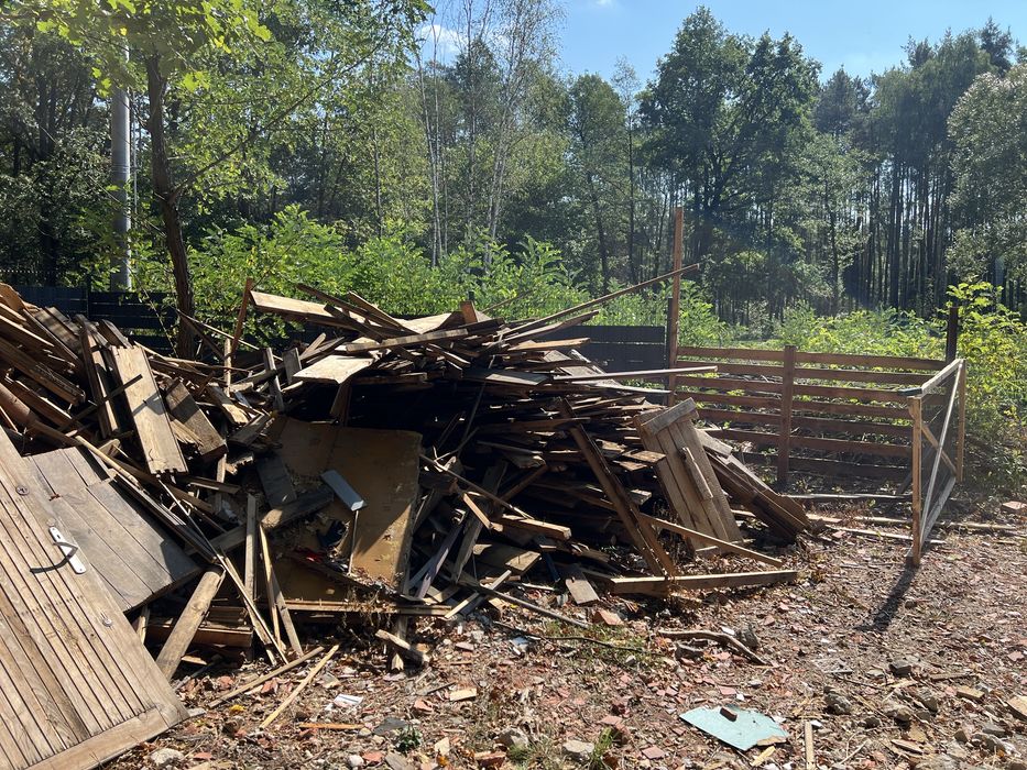 Oddam drewno bezplatnie